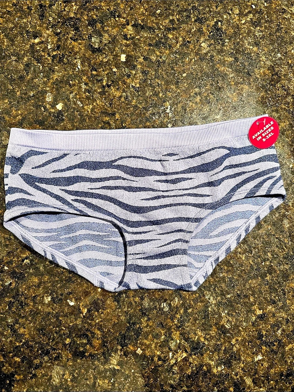 Girl’s Animal Print Metallic Underwear NWT